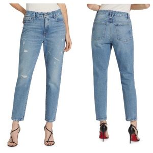 NWT Good American Good Classic Straight Leg Jeans